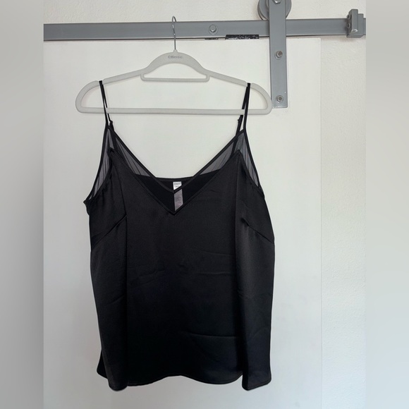 Brand New Satin Mesh V-Neck Cami - Picture 1 of 4
